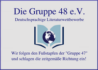 Logo und Motto der Gruppe 48 e.V.